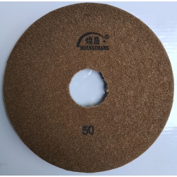 TARCZA DIAMENTOWA POLERSKA NA RZEP BANAN 200MM DO KAMIENIA